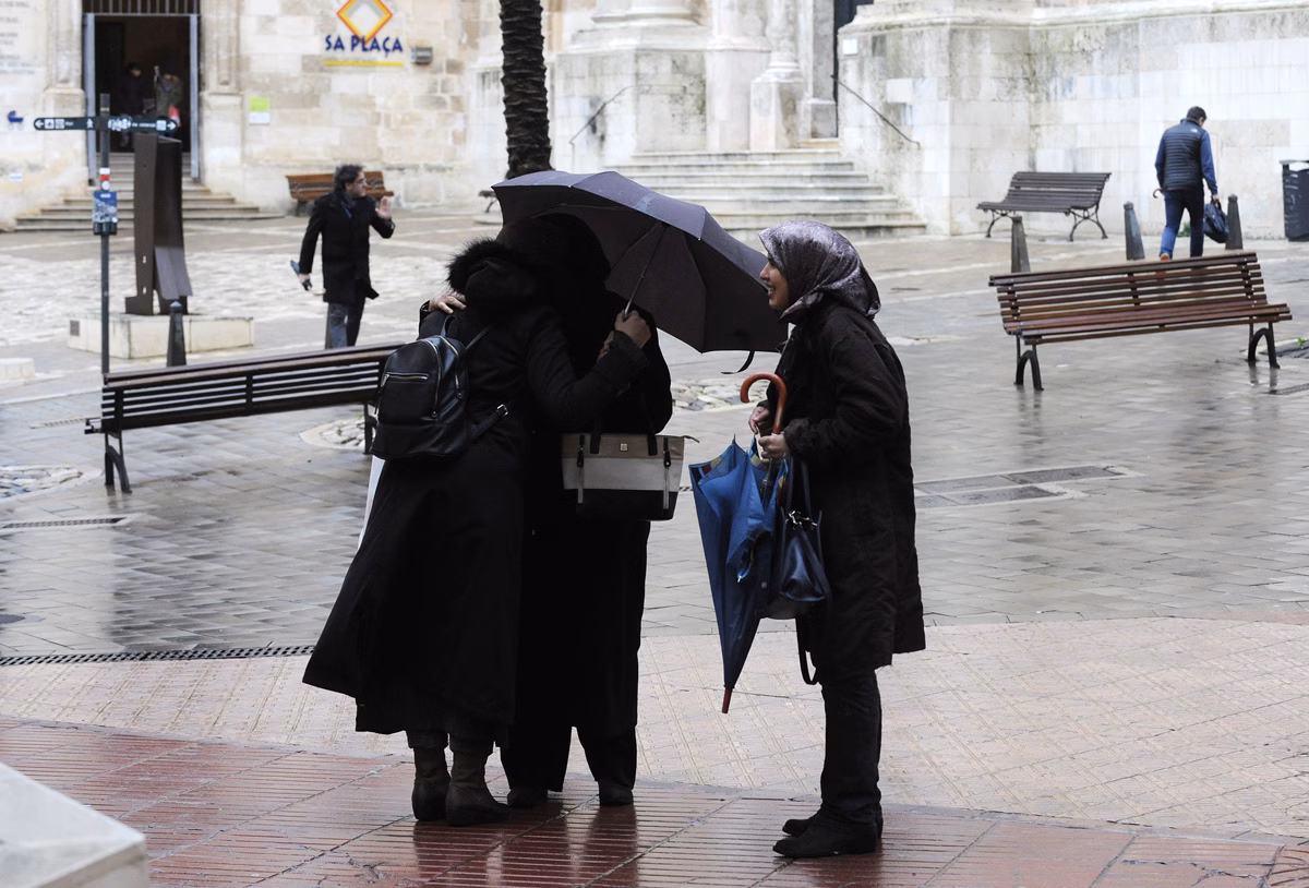 Activan la alerta amarilla en Menorca por lluvias intensas y tormentas