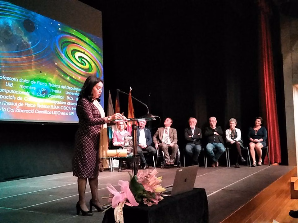 Alicia Sintes, entre las investigadoras más destacadas de España