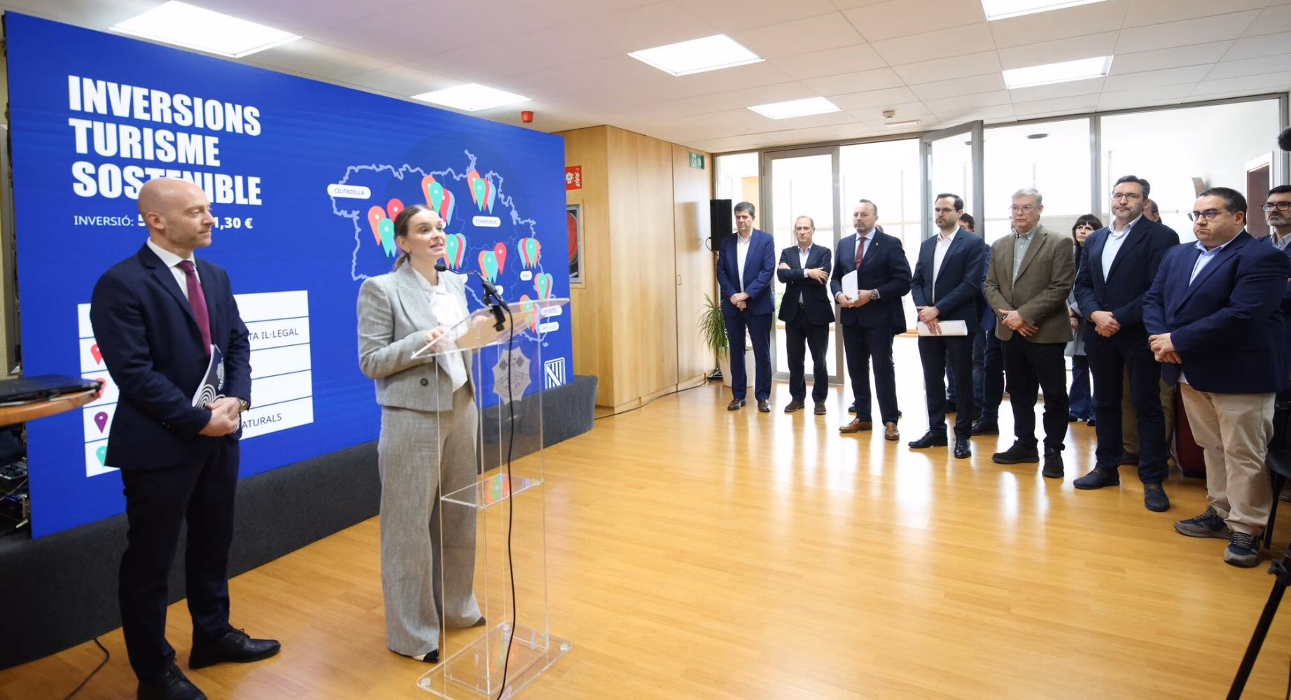 El Govern invertirá 57 millones en Menorca en proyectos turísticos y del ciclo del agua