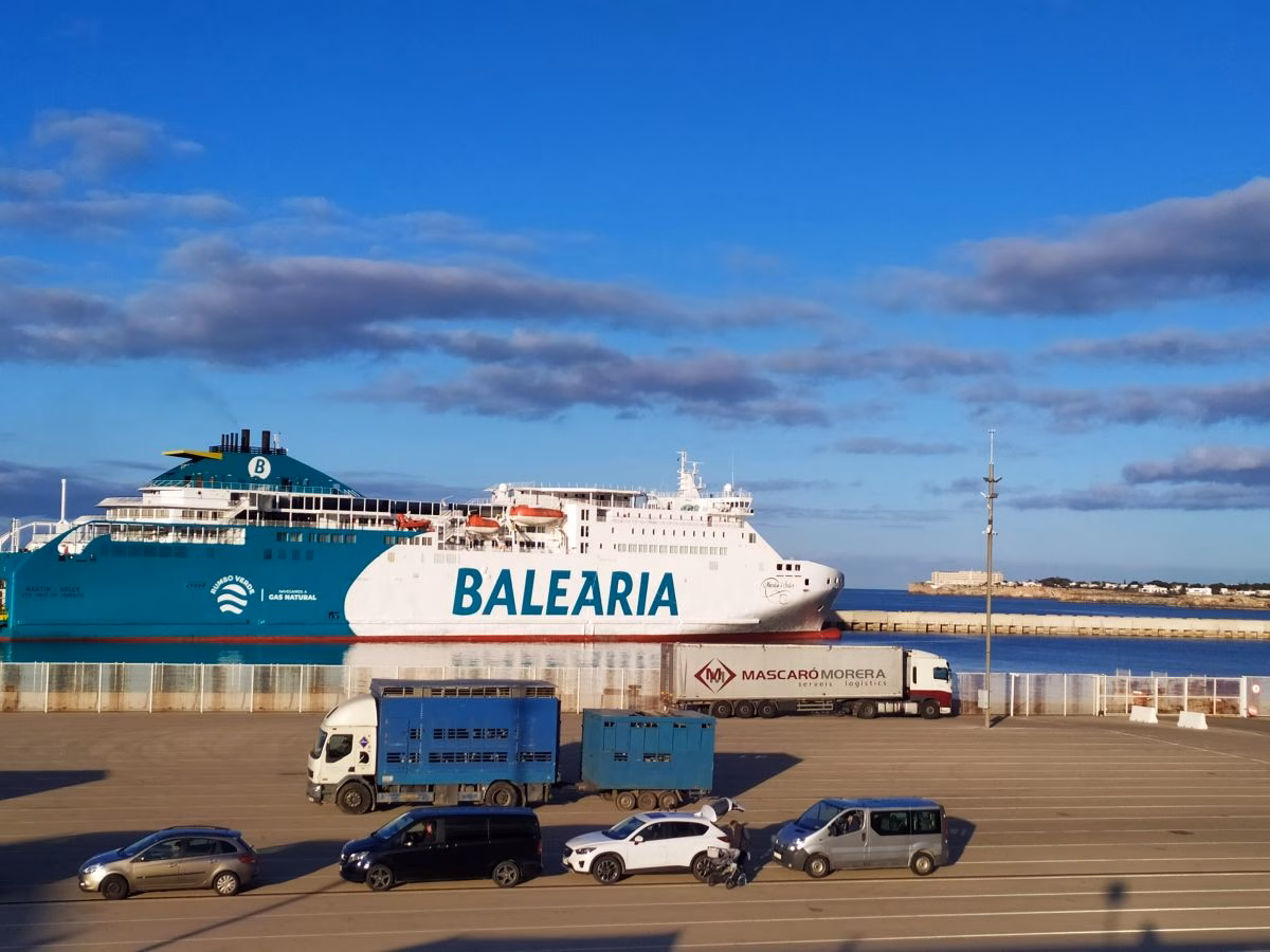 El Port de Ciutadella cierra 2024 con cerca de 600.000 pasajeros