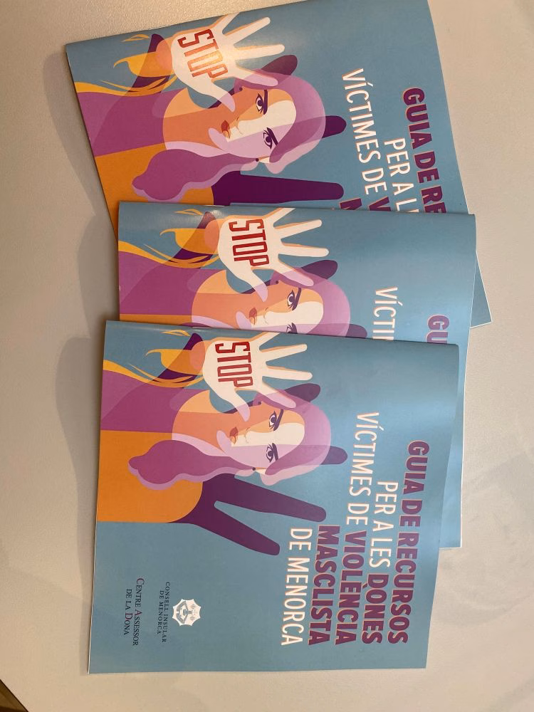 Publican una guía con recursos para mujeres víctimas de violencia machista en Menorca