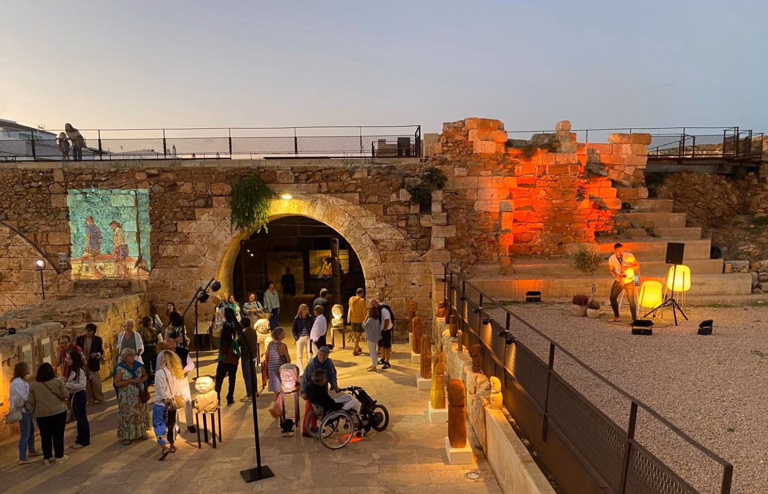 El arte se pasea por Fornells