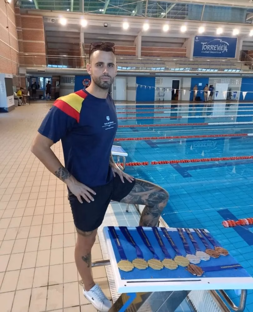 Roberto Veiga ultima su preparación para sus segundos Campeonatos de Europa de natación