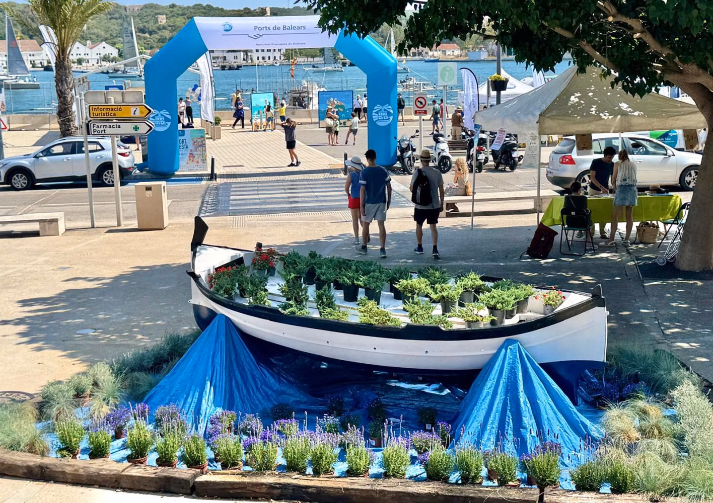 (Fotos) Fiesta en el puerto de Maó