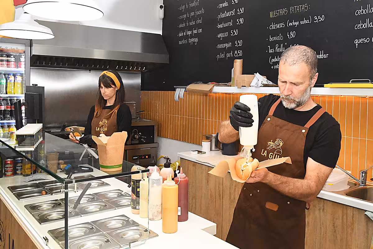 Un frankfurt auténtico en el corazón de Maó