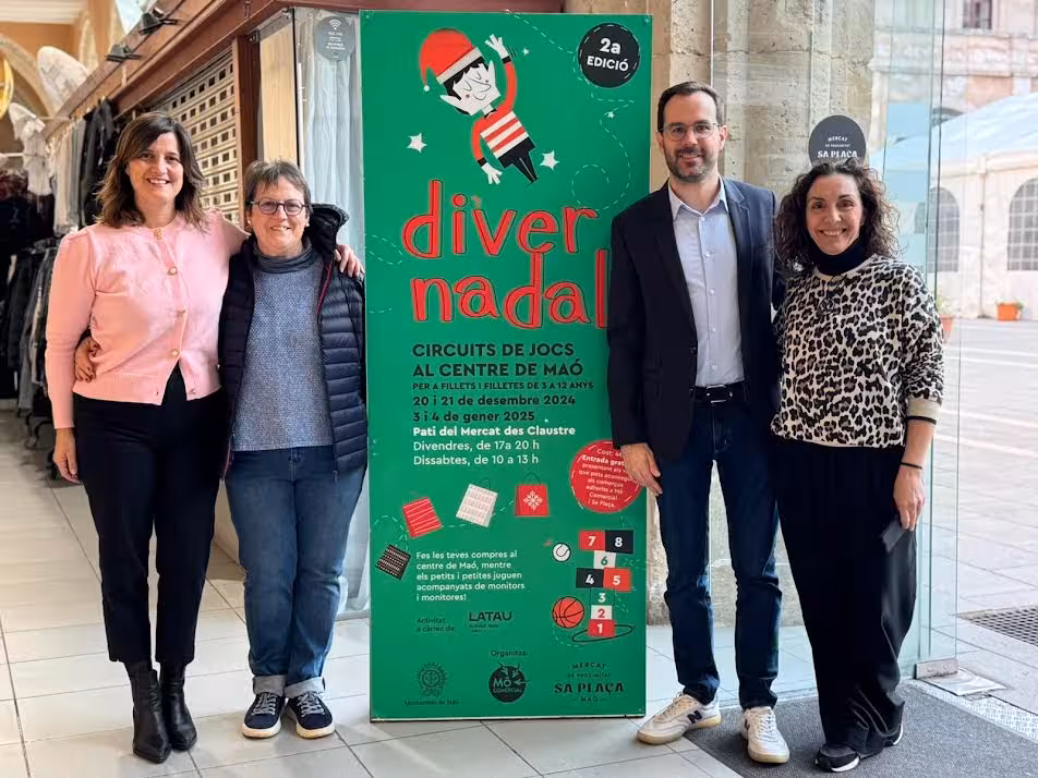 Maó organiza la segunda edición de Diver Nadal para fomentar el comercio local