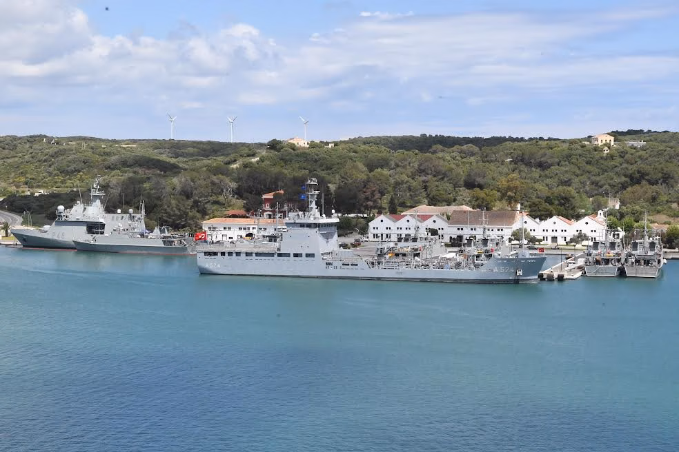 Finaliza el ejercicio internacional 'Esp Minex-25' en aguas de Baleares