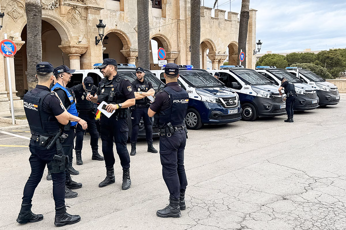 Mallorca enviará 371 policías y 34 voluntarios para las fiestas de Sant Joan en Ciutadella