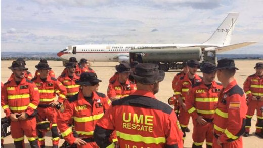 La UME desplegará un destacamento en Menorca para la campaña contra incendios del verano
