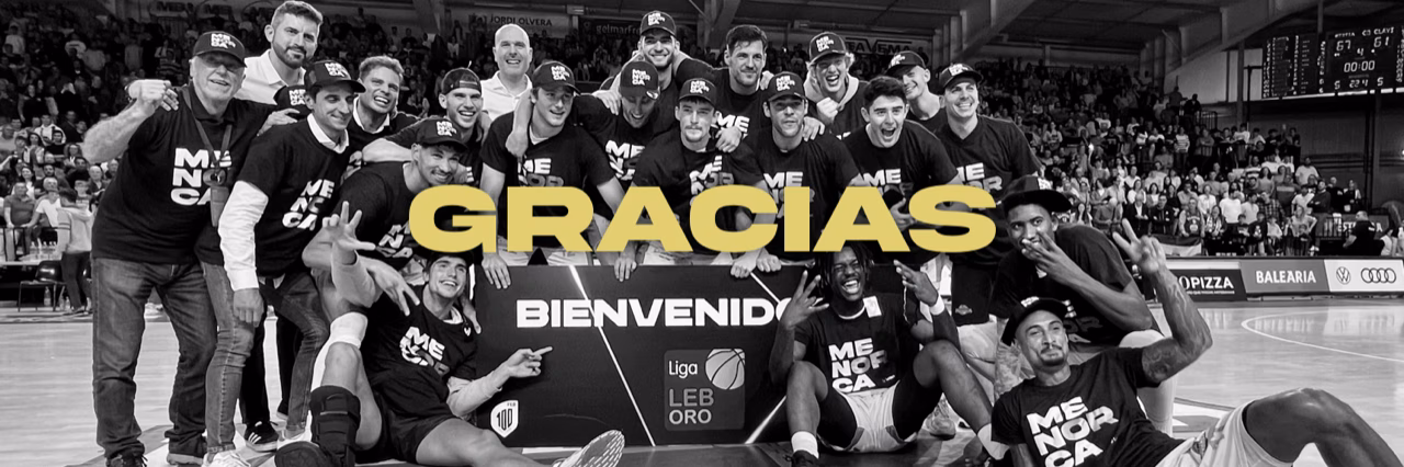 Gracias por convertir al Hestia Menorca en un equipo de oro