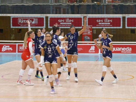 Todo a punto para los octavos de la Challenge Cup de voleibol