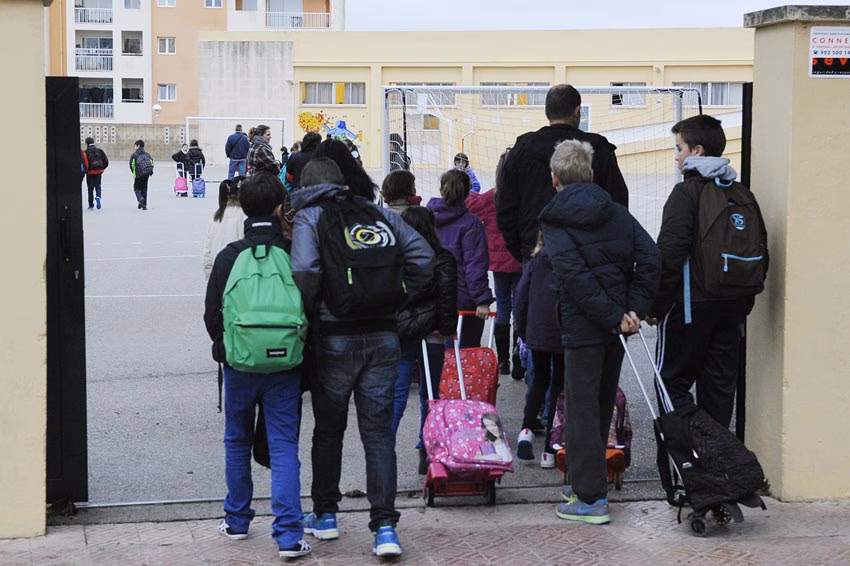 Leve repunte de casos de Covid en los centros escolares