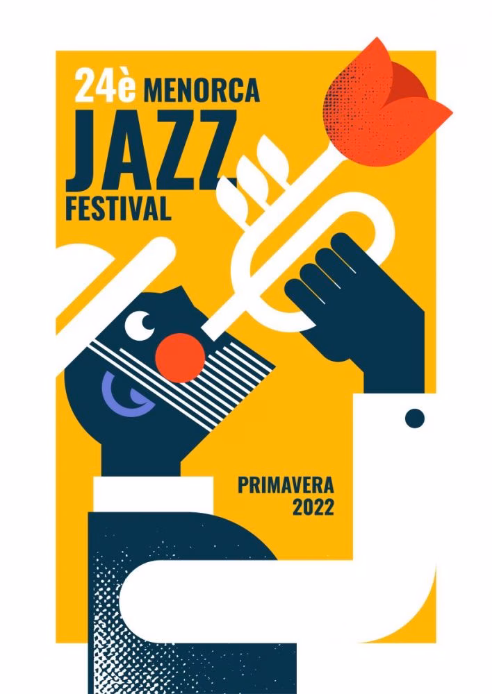El burgalés Diego Gil gana el concurso de carteles del 24º Menorca Jazz Festival