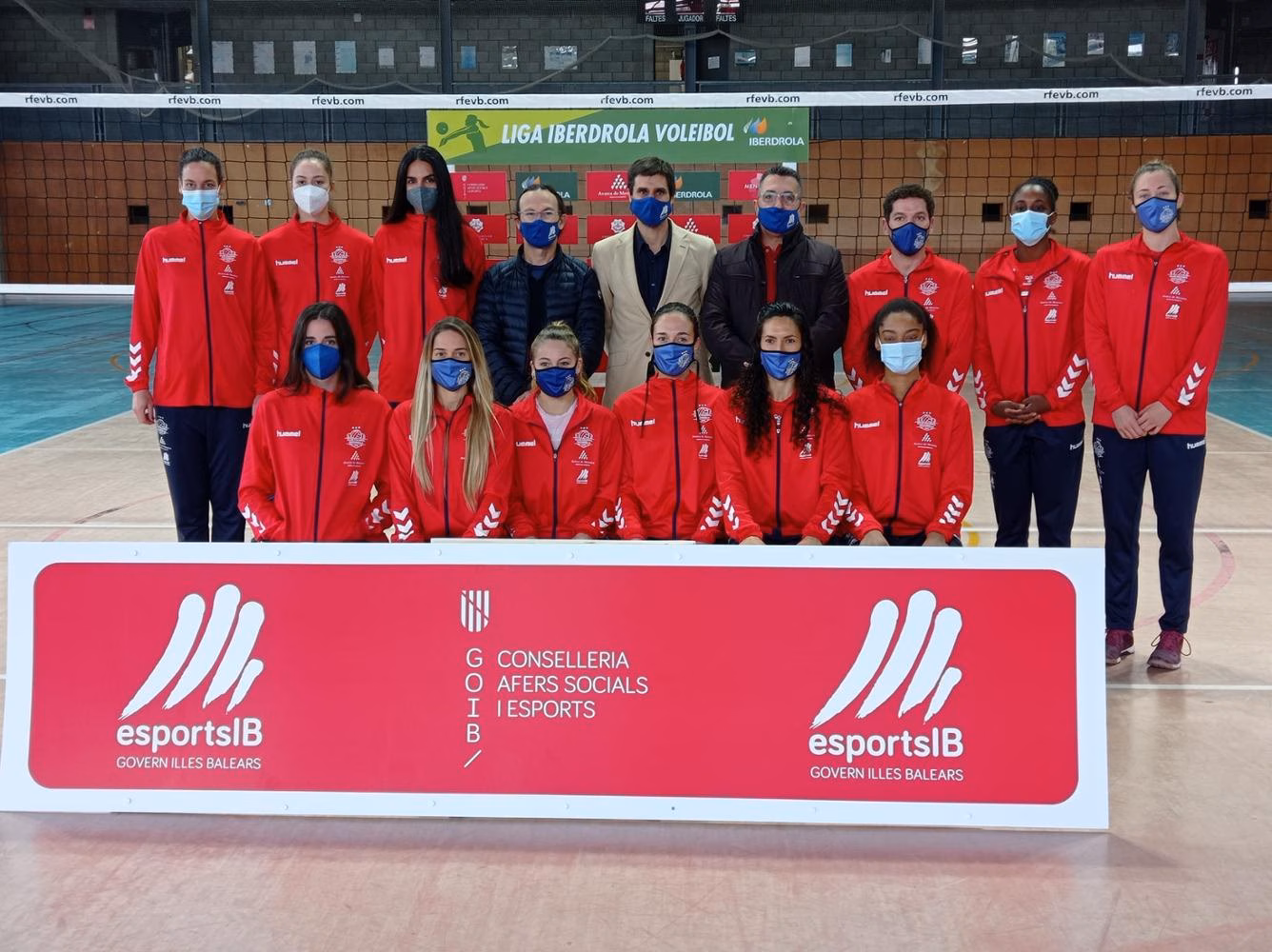 El Govern otorga 45.000 euros al Vòlei Ciutadella por el convenio de patrocinio