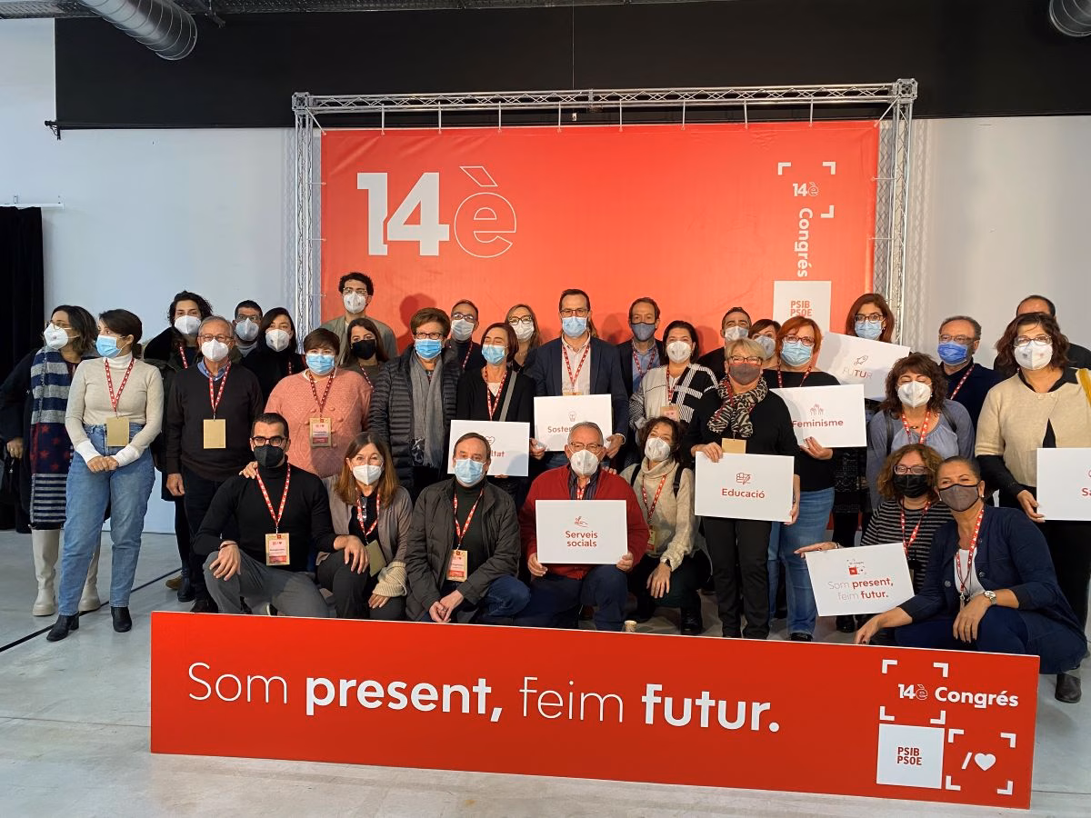 Armengol seguirá liderando un PSIB-PSOE con importante presencia menorquina