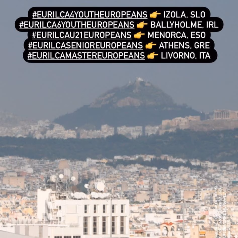 Menorca será la sede del Campeonato de Europa Sub-21 Láser en 2024