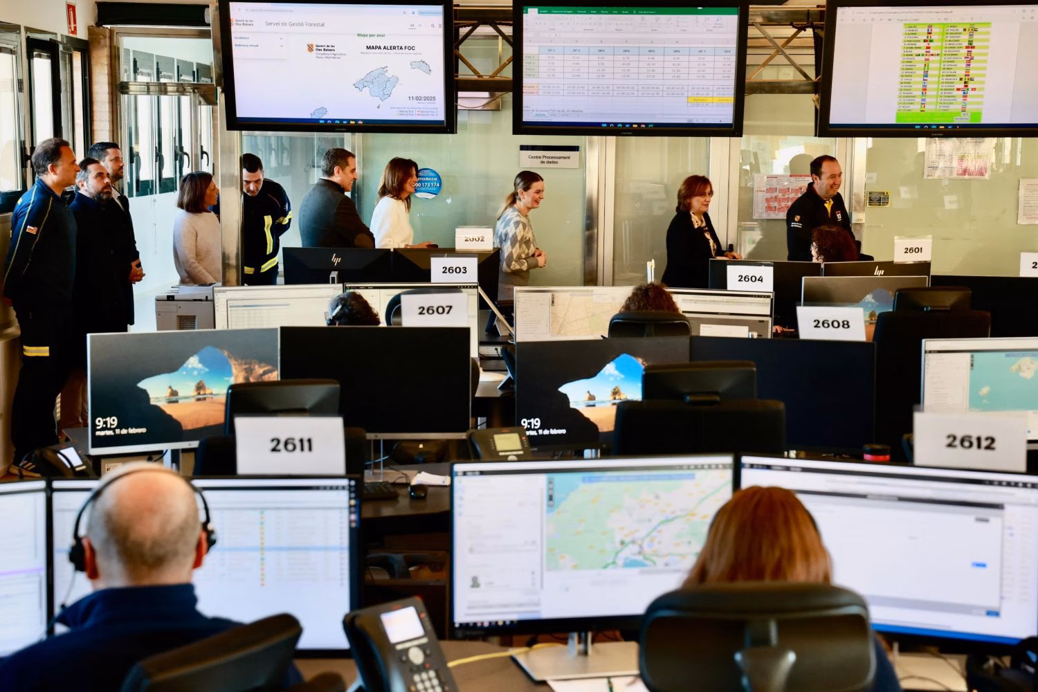 El 112 gestionó 6.538 emergencias en Menorca durante 2024