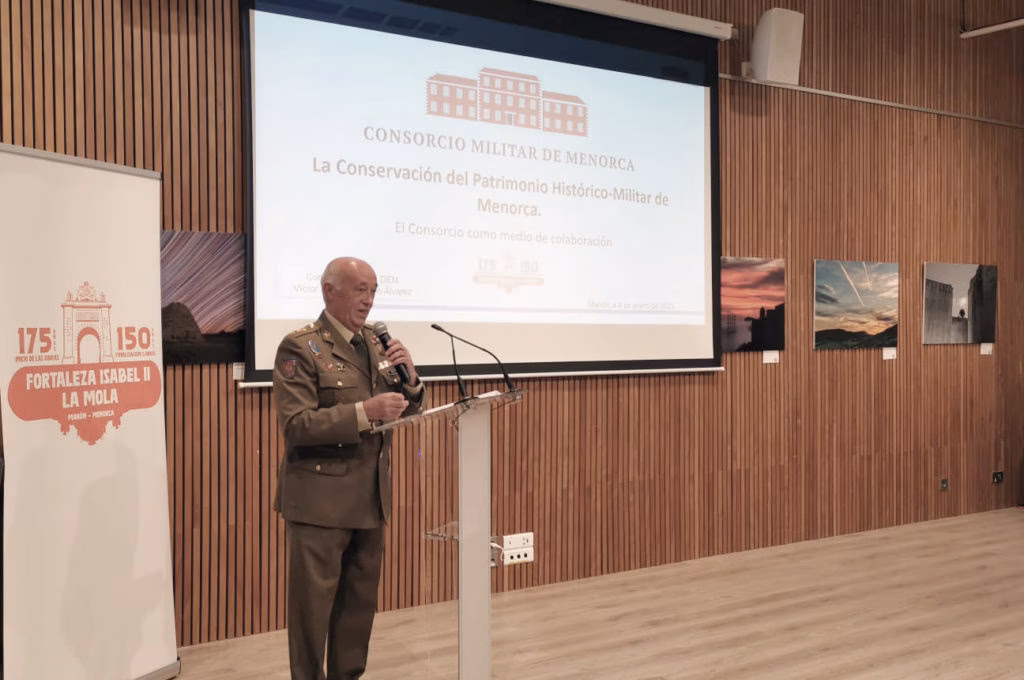 Nueva conferencia de “La conservación del patrimonio histórico-militar de Menorca” en Es Mercadal