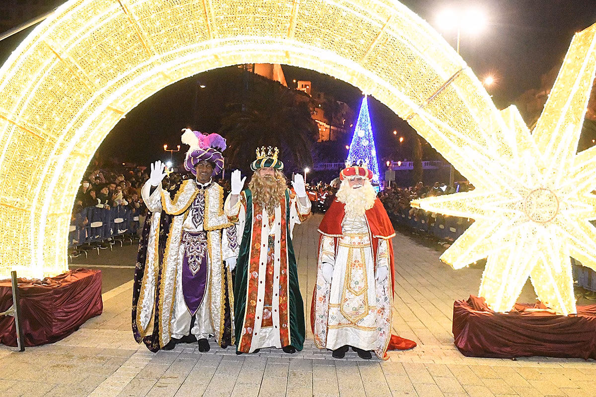 Buen tiempo para la llegada de los Reyes de Oriente