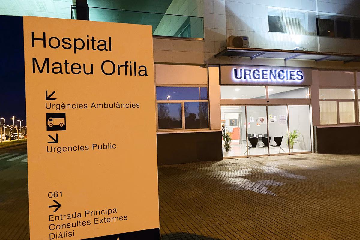 Trasladan al herido de Sant Joan  a Son Espases