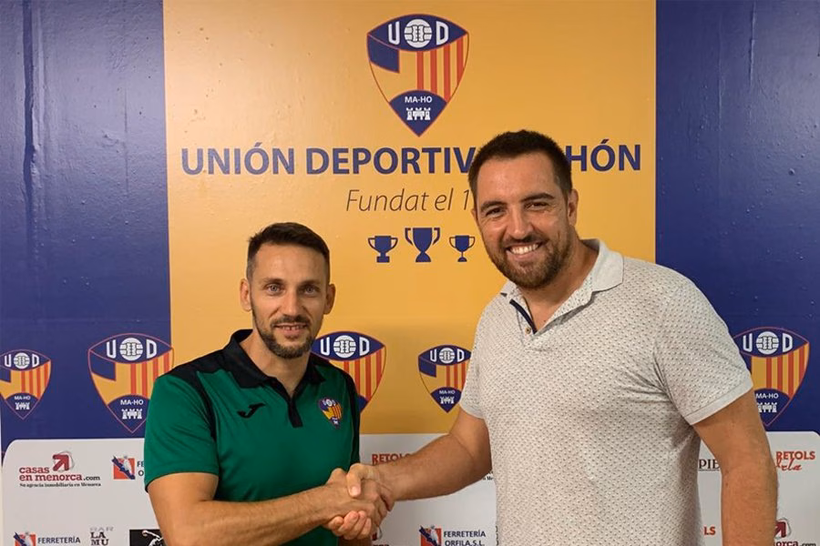 La UD Mahón revalida a Borja Pons Goñalons como coordinador de la cantera