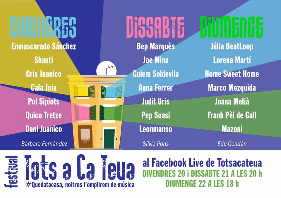 Arranca el festival de música online Tots a Ca Teua
