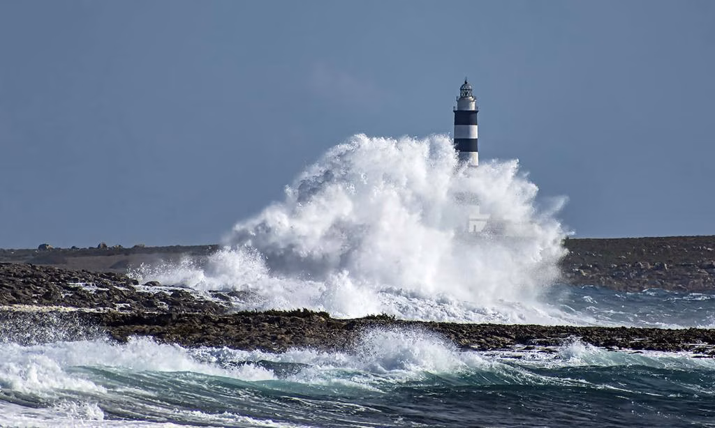 Menorca entra en alerta: puede llover y soplar el viento a 70 kmh