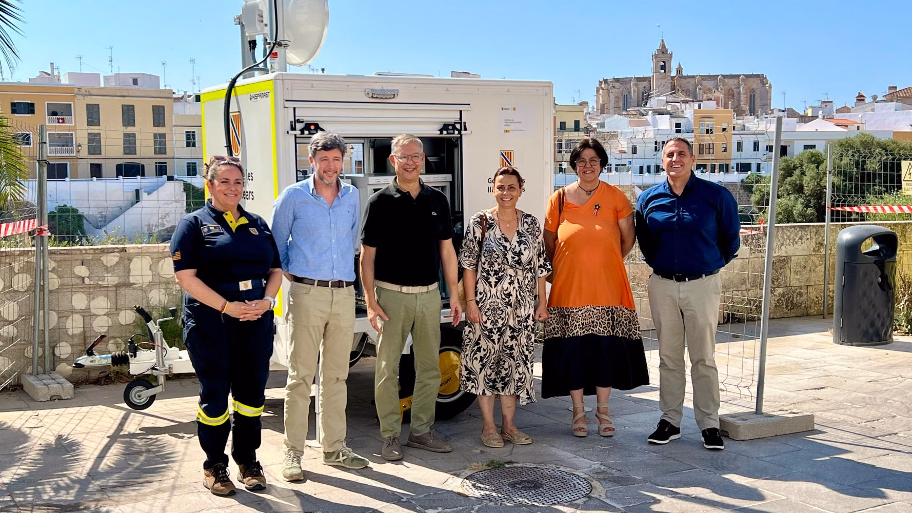 Así es la nueva estación de telecomunicaciones que reforzará la coordinación de emergencias en Sant Joan