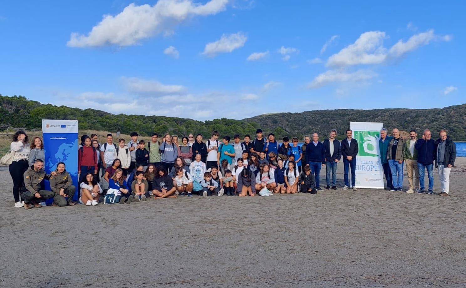 (Fotos) Let's Clean Up Europe impulsa una jornada de sensibilización ambiental en s’Albufera des Grau