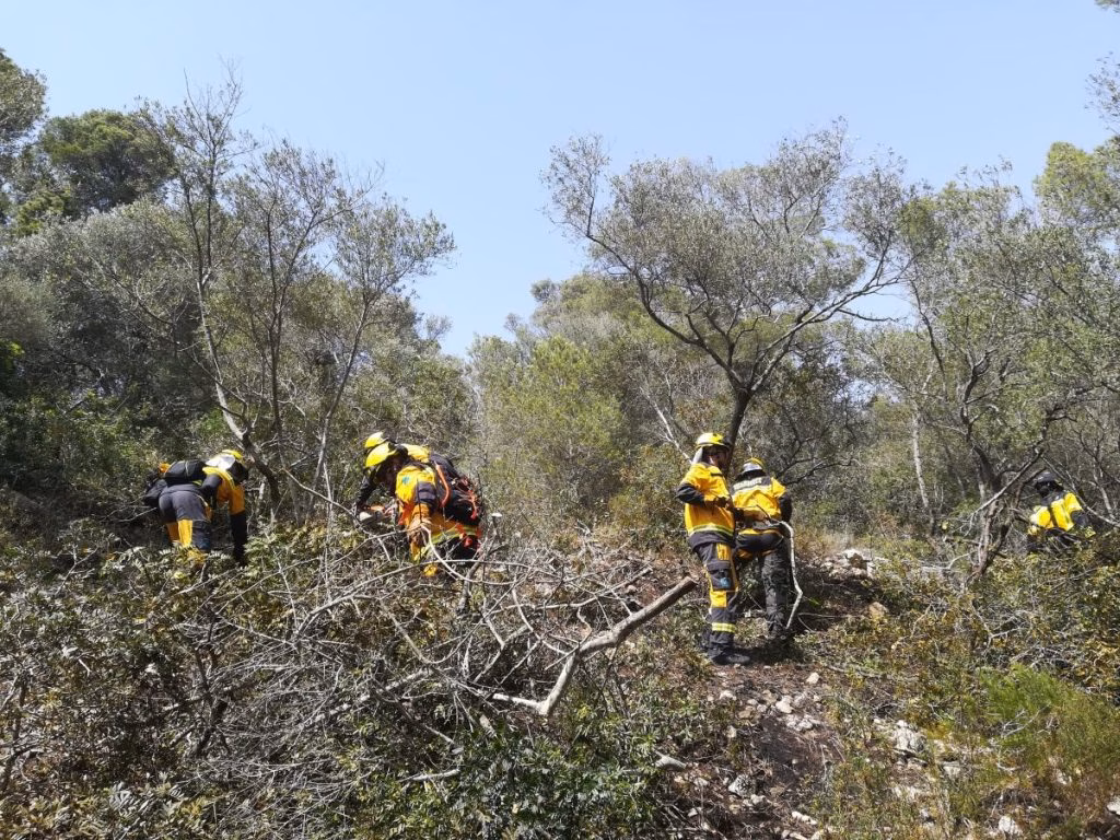 Riesgo muy alto de incendios forestales este viernes en Menorca