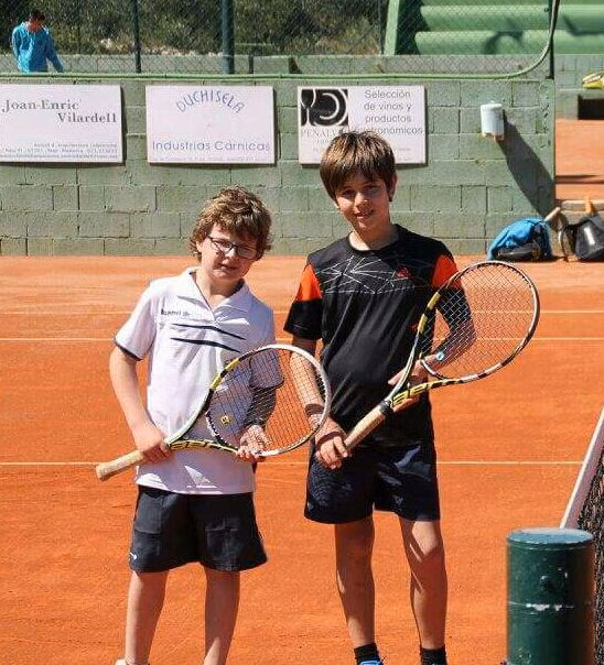Sergi Camps y Xavi Riudavets, al Campeonato de Baleares de Tenis