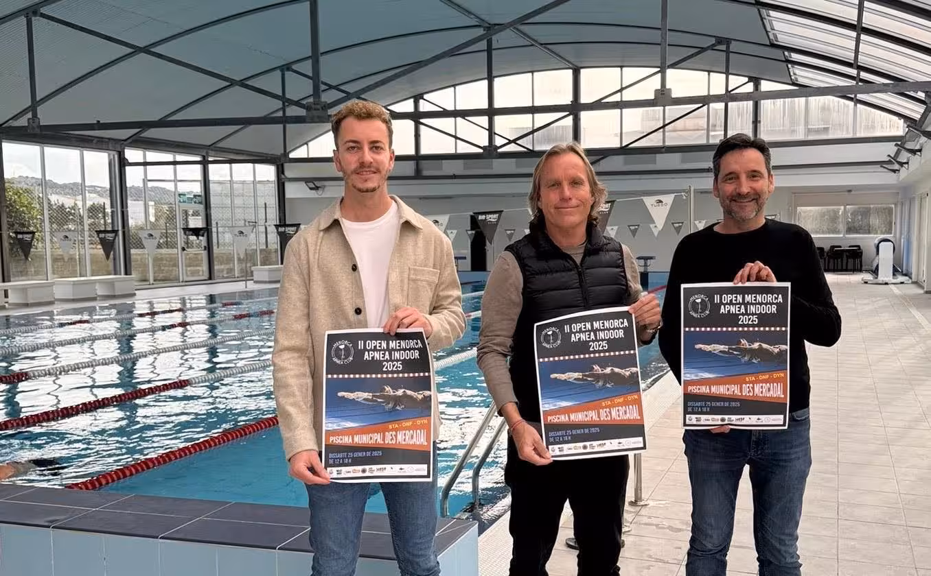 Es Mercadal acoge de nuevo el 'Open Apnea Indoor de Menorca'