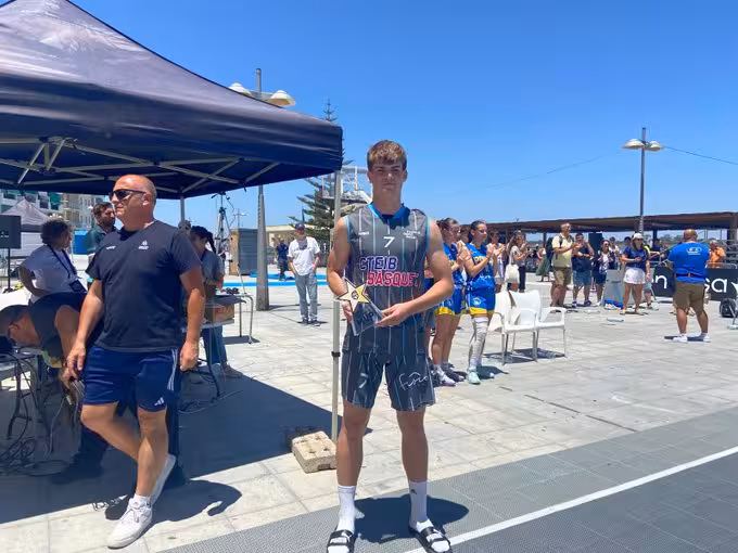 El menorquín Álex Blanco ganador y MVP del Campeonato de España sub17 de baloncesto 3x3