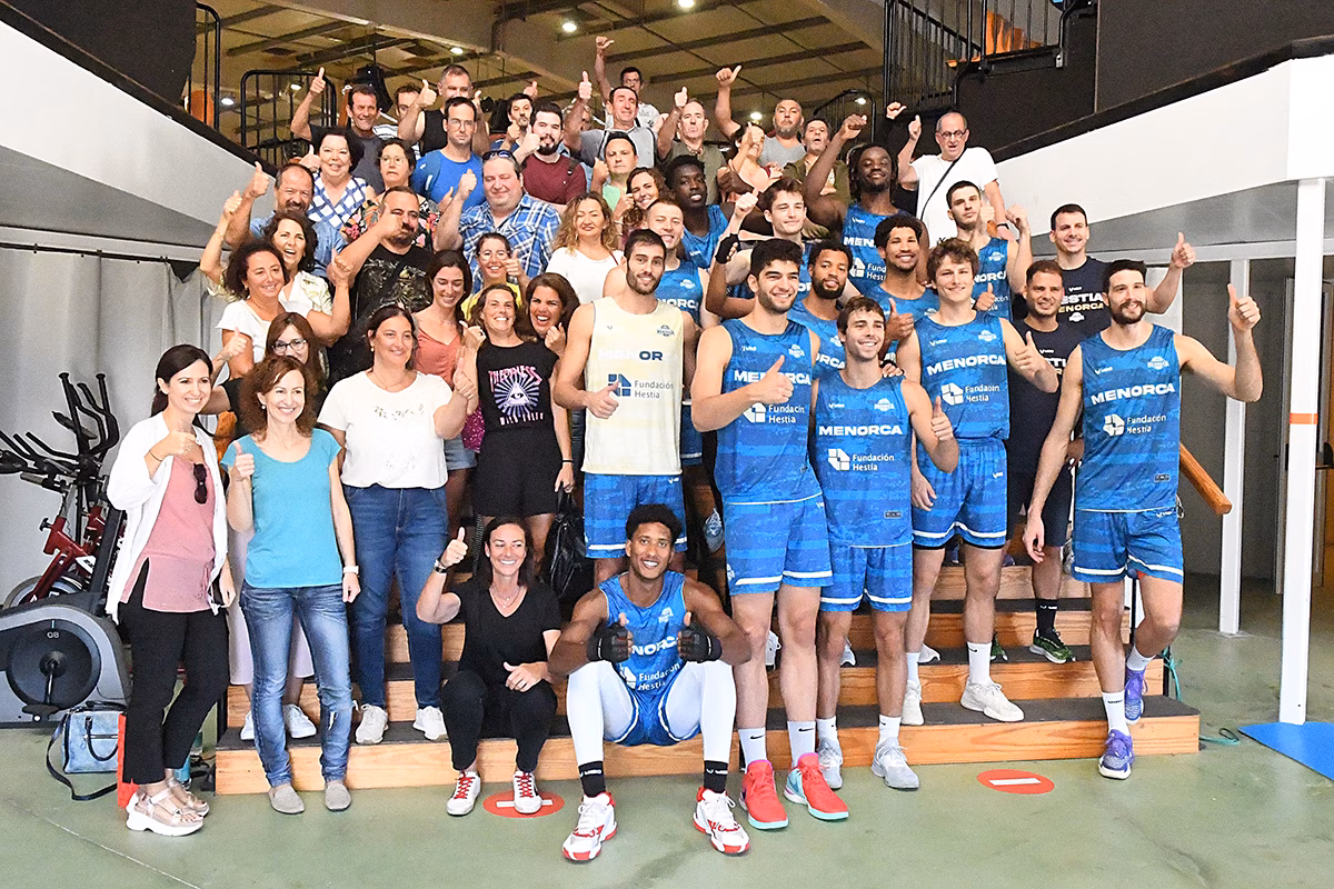 (Fotos) Nuevo canastón del Hestia Menorca por la salud mental